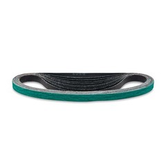 SATC 1/2 Inch x 18 Inch Zirconia Sanding Belts for File Sander, 10-Pack 80 Grit