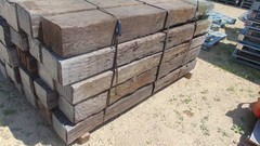 Wood Railroad Tie – 6′ x 9″ x 7″