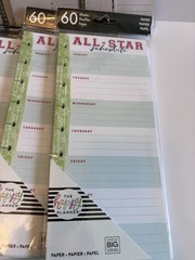Happy Planner Classic Paper Lot 40 60 All-Star Schedule To Do List New