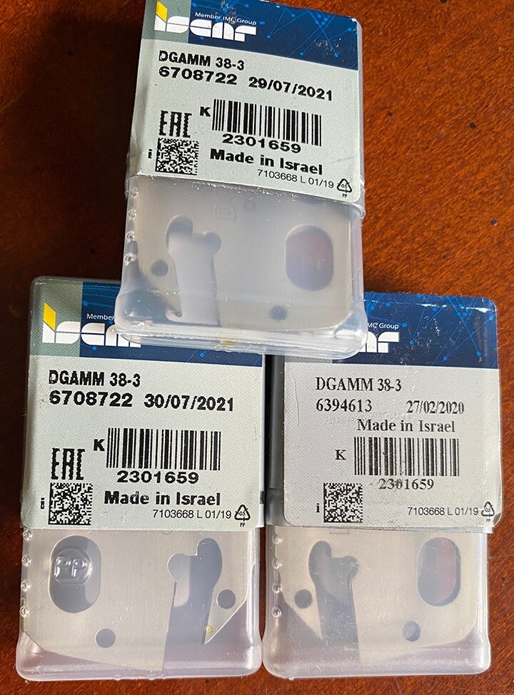ISCAR DGAMM 38-3 D-Grip series Neutral Indexable Modular Cutoff Blade 2301659