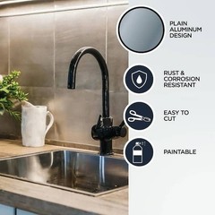 NEW Plain Aluminum Sheet in Silver 24 In. X 36 In Strong Lightweight No Rust