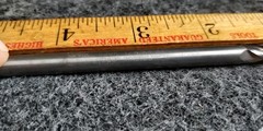 GARR 20360 630R 4 flute 1/4″ .060″ Corner Radius uncoated carbide endmill