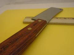 Dexter USA 6-inch High Carbon Steel Blade Cleaver Small to Med Cuts Factory 2nd