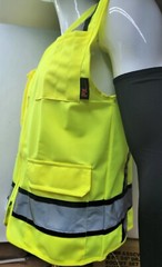 FX Two Tone Blue Safety Vest with 4 Front Pocket XSmall to 3XL