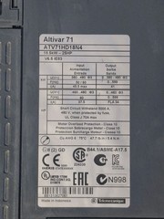 SCHNEIDER ELECTRIC ALTIVAR 71 ATV71HD18N4 18.5kW-25HP 380/480V USA SELLER