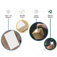 12Rolls 2″x1″ Direct Thermal Labels 1300/Roll Barcode UPC/ FBA for Zebra & Rollo