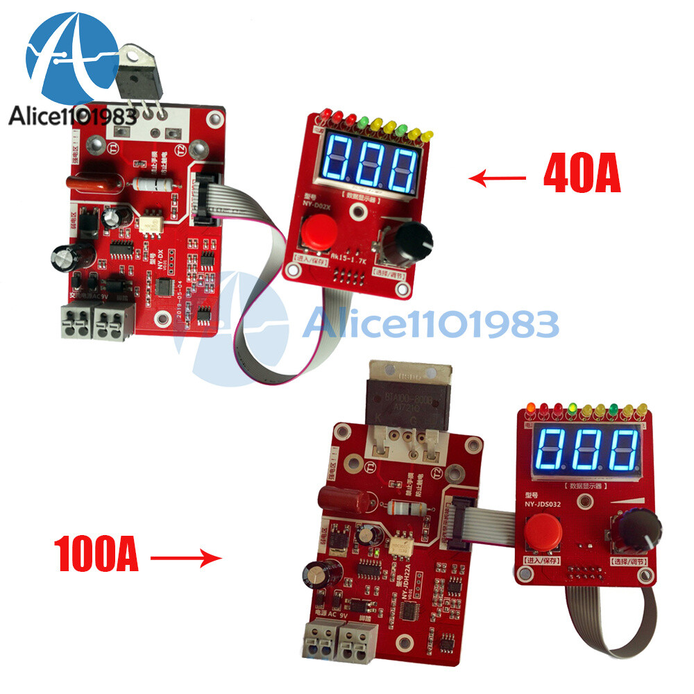 HY-D02 Dual Pulse Encoder Spot Welding Machine Time Current Control Board