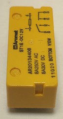 Aromat Matsushita Relay, ST1E-DC12V, NOS, Panasonic, 8A 250VAC, 5A 30VDC, LOT