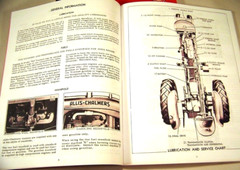 Set Allis Chalmers Wd Tractor Service Repair Operators Shop Manuals New Book Ac
