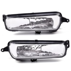 Front Bumper Fog Light with Bulbs for Focus S SE ST 2015-2018 Clear Lens