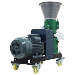 Upgraded Feed Pellet Mill Machine 12mm Plate 3Rollers Output 120-150KG/h 220V