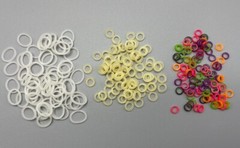 5000Pcs 2.5/3.5/4.5/6.5OZ Dental Orthodontic Rubber Band Elastic Braces Big Pack