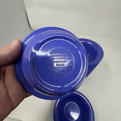 Lot Of 10 3303814 Carlisle Sierrus Melamine Rimmed Nappie Bowl 10 oz Ocean Blue