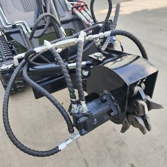 Stump Grinder skid steer attachment for TYPHON STOMP skidsteer