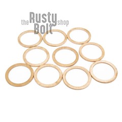 M14 – 14mm – Crush Washers Copper, Brakes Fuel Clutch Oil Turbo, 14 x 18 x 1.5