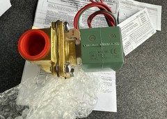 Asco Redhat 8222G095 3/4″ steam solenoid Valve 120VAC 120/60 2W new in Box