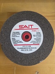 United Abrasives SAIT 28006 6x1x1 A36 Aluminum Oxide Bench Grinding Wheel