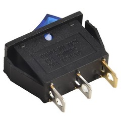 Rocker Switch Red/yellow/blue/green/black 3 Pins 31mm*14mm*35mm ABS/plastic