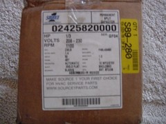 York OEM Genuine Parts Condenser Fan Motor 1/3 HP 1100 RPM 208 230V Source 1