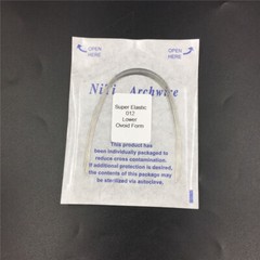 Dental Orthodontic Arch Wire Super Elastic Niti Round Ovoid Upper/Lower 012-020
