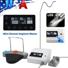 Mini Dental Implant System Motor Surgical Brushless Motor+20:1 Contra Angle LED