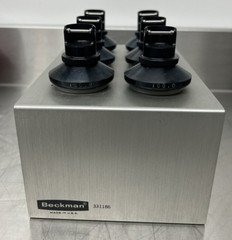 Beckman 331186 Bucket Holder Rack with Swing Rotor Bucket Tubes (6pcs) 100.0