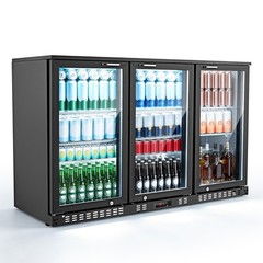 VEVOR 11.4 Cu.Ft Back Bar Cooler Commercial Beverage Refrigerator Under Counter