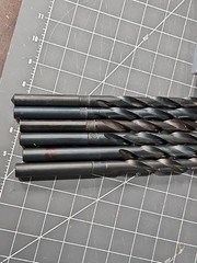 New 16 Pc. Huot LARGE Drill Bit Index 33/64″ – 3/4″ by 64ths. In Metal Case!