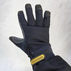 Youngstown Work Glove Waterproof Winter Plus Performance Insulated LG Black Grey