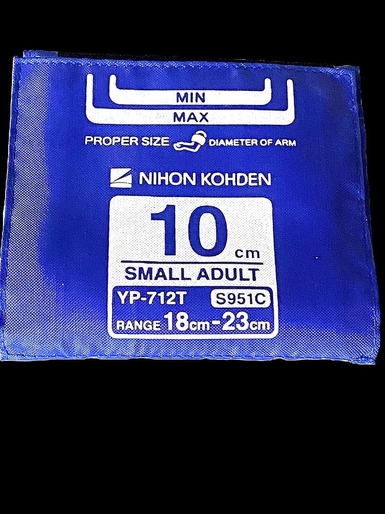 (5) -Nihon Kohden YP-712T NIBP Single Tube Cuff Small Adult Reusable 18 – 23 cm