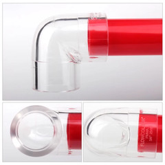 16~50Mm Acrylic 90° Elbow Transparent Tube Fittings Aquarium Water Pipe Connecto