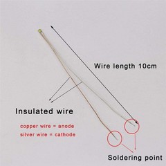 Soldered LED Resistor