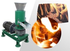 3-phase Electric Wood Pellet Machine Wood Granule Maker w/6mm Plate 60kg/h 220V