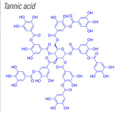 Tannic Acid, Reagent ACS, High Purity, 100 grams