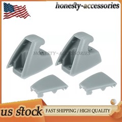 1Pair Gray Sunvisor Shade Support Clip For 2007-2014 Chevrolet Tahoe US