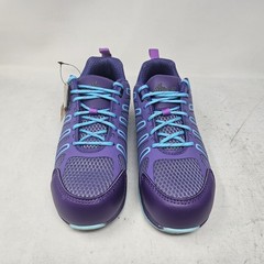 Women’s Nautilus Work Athletic Purple Shoes w/ Safety Toe / N1792 / Size 8 (D)