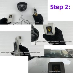 Ultrasonic Vacuum Leak Detector for HVAC & Automotive 40KHz Gas Leak Finder
