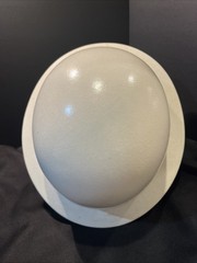 NEW NOS VTG SuperGlas FIBRE-METAL Safety Hard Rimmed Hat Cap Helmet White USA