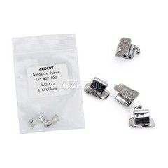 AZDENT Dental Orthodontic Buccal Tubes Weld/Bondable 1st/2nd Roth/ MBT/Edgewise