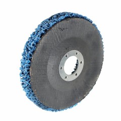 10 Pcs Clean Disc 4.5″ x 7/8″ Easy Change Strip Discs Remove Paint Rust & Clean