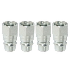 4Pcs Male Hydraulic Quick Coupler Plug AW32184 For John Deere 1023 1025