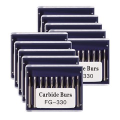 Dental Carbide Burs Tungsten Steel Bur FG # 330 Pear for High Speed Handpiece OR