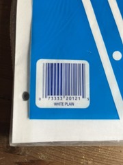 New National Rip Proof Reinforced Filler Paper 3-Hole 8.5 x 11 Unruled 100/Pack