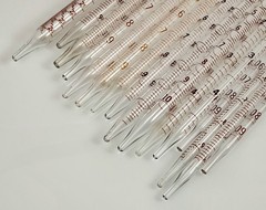 Lot of (16) VTG Mixed Corning Bellco Kimax Glass Volumetric Serological Pipettes