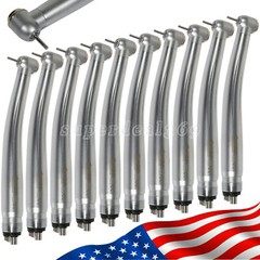 Dental High Speed Handpiece (LED E-generator) Push Button Type 4 holes For NSK