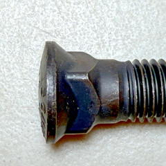 (Qty 129) 3/4-10 X 2-3/4” Plow Bolt #3 Dome Head, Grade 8, 150,000 PSI, SAE J429