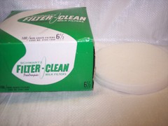 Schwartz Tuffy Milk Filters – 6.5 inch (100+)