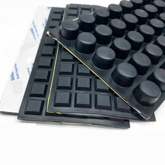 Square/Round Rubber Self-Adhesive Stick On Feet Bumper Door Buffer Stop Bumpons