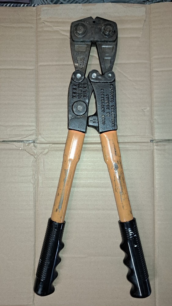 Vintage NICOPRESS 51-C-887 Oval C Crimping Tool National Telephone Supply Co.