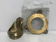 Zurn 35546-001 Downspout Flange Nickel Bronze 2-3/4″
